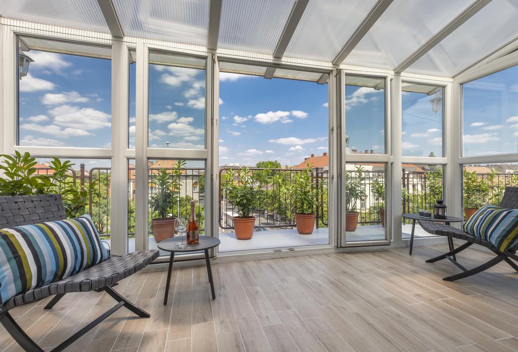 Terrace Apartments At City Park Budapest Extérieur photo